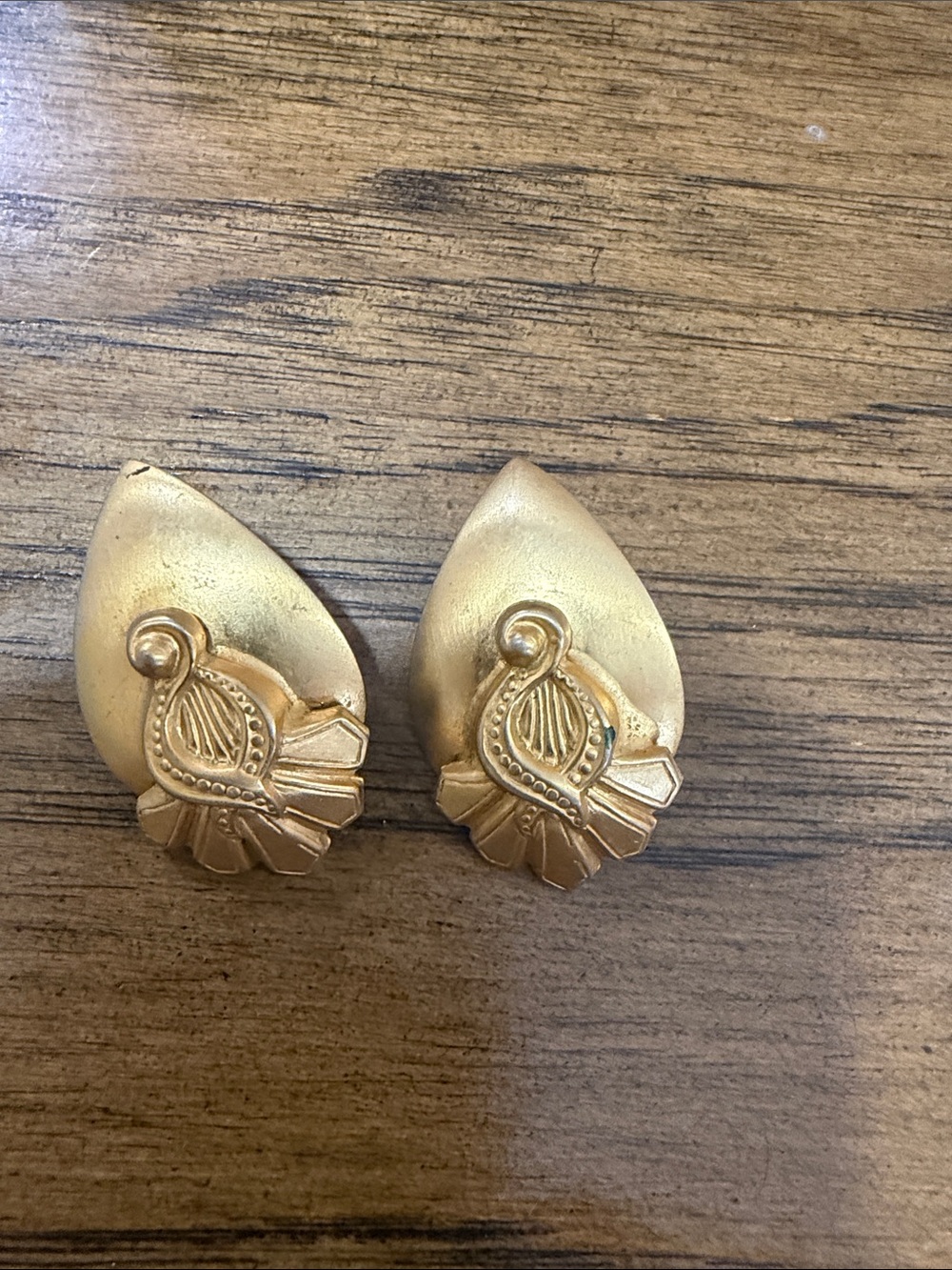 Gold Tone Decorative pierced (no backs)
